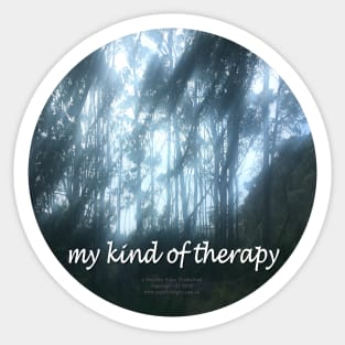 My Kind Of Therapy 07 ROUND Sticker